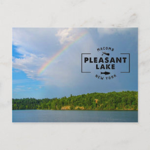 Pleasingkort för Sjö Rainbow Vykort