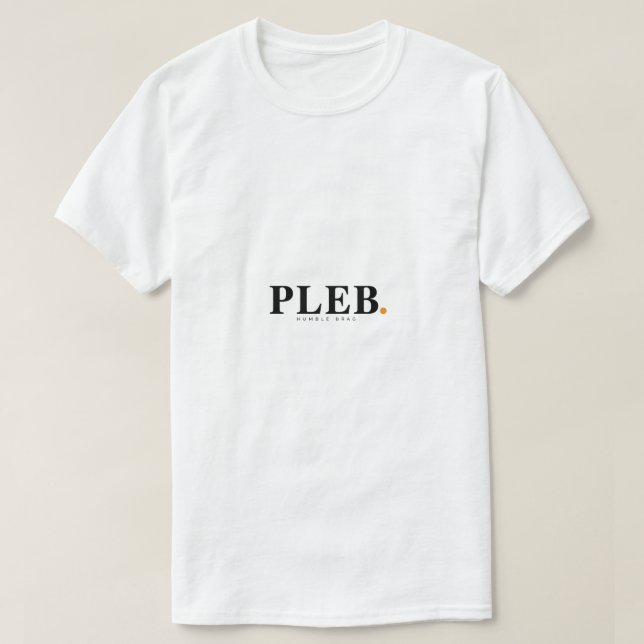 PLEB - Bitcoin Dam-T-Shirt T Shirt (Design framsida)