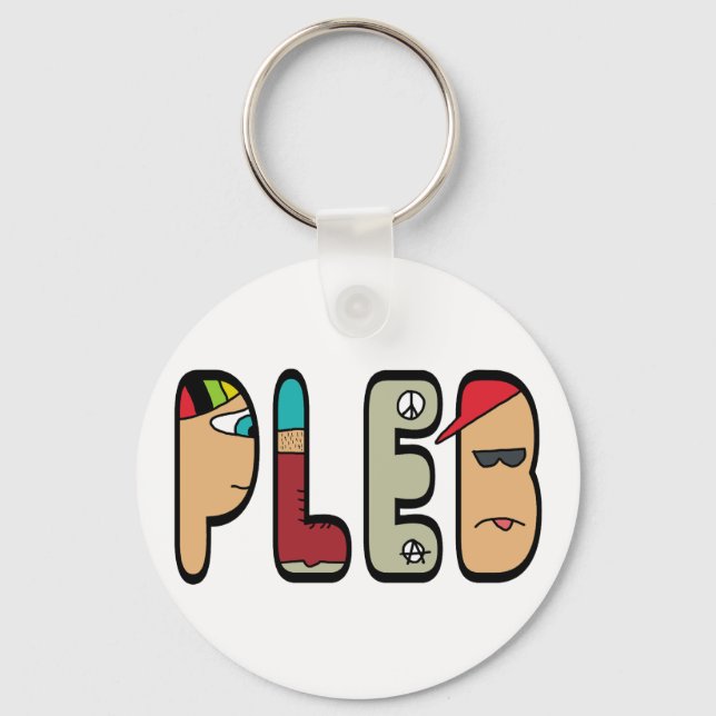 Pleb Nyckelring (Framsida)