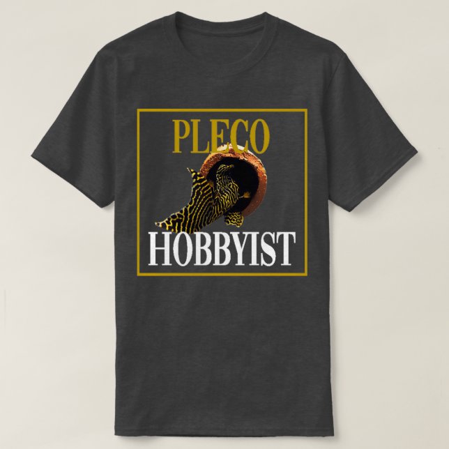 Pleco Hobbyist T Shirt (Design framsida)