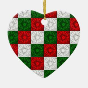 Pleed Corners-Red-White-Grönt-HRT ORNAMENT