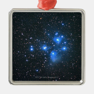 Pleiades 2 julgransprydnad metall
