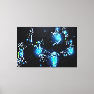 Pleiades Canvastryck