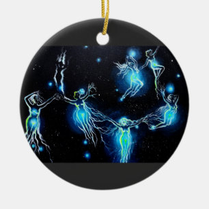 Pleiades Julgransprydnad Keramik