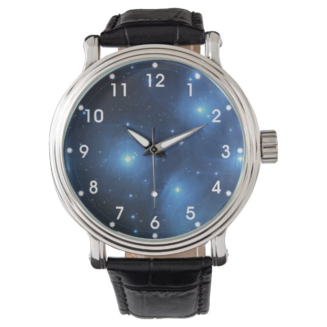Pleiades, starta kluster armbandsur (Framsida)
