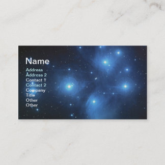 Pleiades visitkort