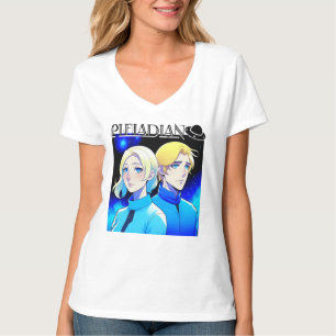 Pleiadian Alien Tävling och UFO T Shirt