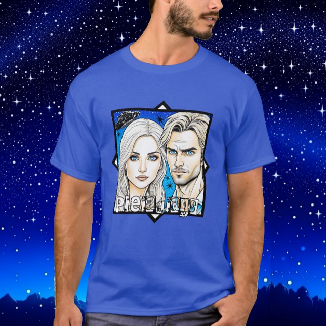 Pleiadian Extra TerRestals och UFO T Shirt (Skapare uppladdad)