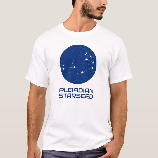 Pleiadian Starseed T-T-Shirt - Light & Kärlek Desi T Shirt (Framsida)