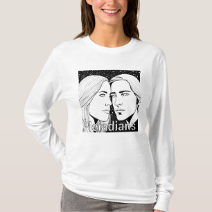 Pleiadians Tall ExtraterRestals, hona och hane T Shirt