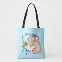 Plein Luft Painter Pika Artist Critter