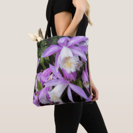 Pleione fönsterorchidéer Blommig Tygkasse