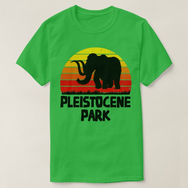 Pleistocene Park 1 T Shirt (Design framsida)