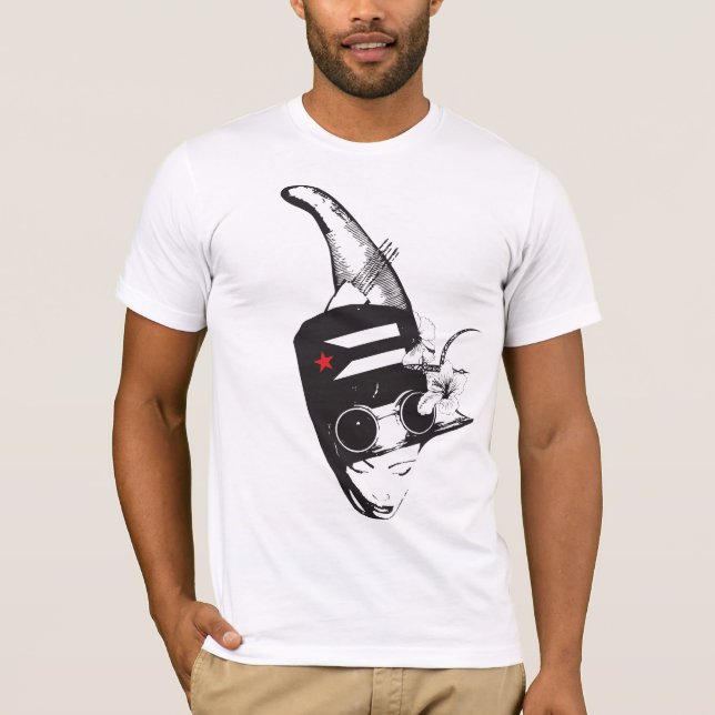 Plena Punk Puerto Rican Art Men's T-Shirt (Framsida)