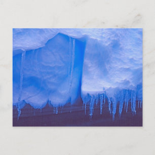 Pleneau Iceberg Graveyard, Antarktis: Blå Vykort