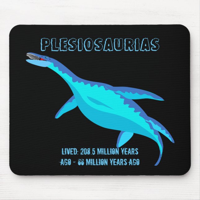 Plesiosaurus Dinosaur Musmatta (Framsidan)