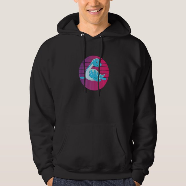 Plesiosaurus for Ocean Lovers Marine Biologist Pre Hoodie (Framsida)