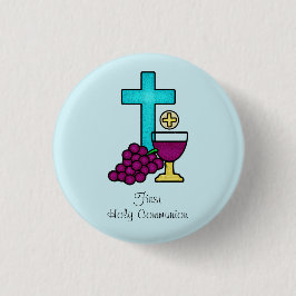 Plet Jill Round Lapel Pin Knapp