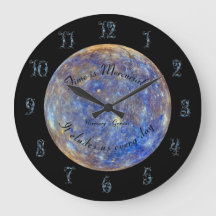 Plet Mercury Astronomy Gemini Acrylic Wall Clock