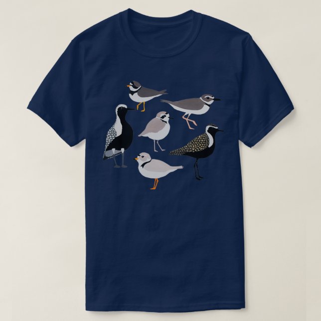 Plethora of Plovers T Shirt (Design framsida)