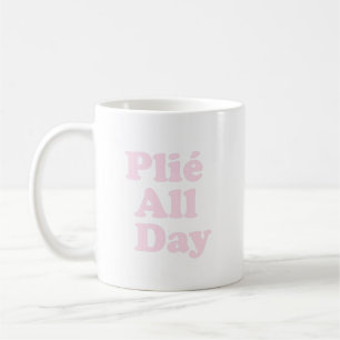 Plie hela Roligten Ballet Dancer Ballerina Say Kaffemugg