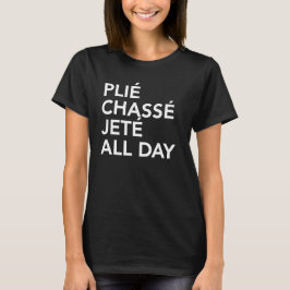 pliechasse jete all dagbalettt-skjorta tee shirt