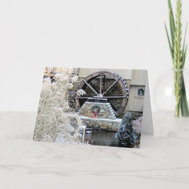 Plimoth Grist Mill i Plymouth, MORSA Kort (Framsida)