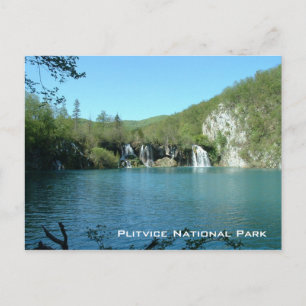 Plitvice nationalpark vykort