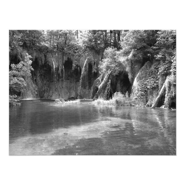 Plitvice Sjöar, Kroatien Fototryck (Framsidan)