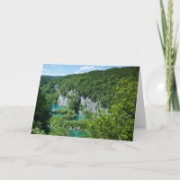 Plitvice Sjöar Kroatien liggande foto