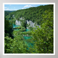 Plitvice Sjöar Kroatien liggande foto