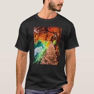 Plitvicesjöernas nationalpark Kroatien T Shirt