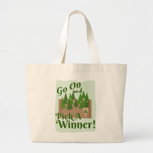 Plocka A Winner Träd Lot Helgdag Art Jumbo Tygkasse