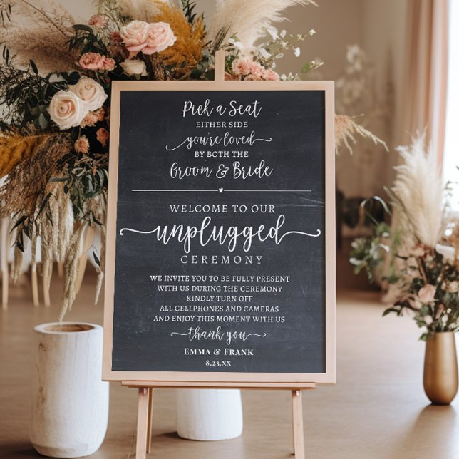 Plocka av en ceremonin utan pluggning poster (Skapare uppladdad)