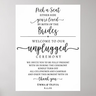 Plocka av minnesceremonin utan nätanslutning Bride Poster