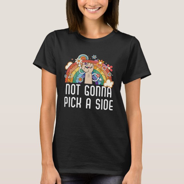 Plocka av Pridet Bisexual L. T Shirt (Framsida)