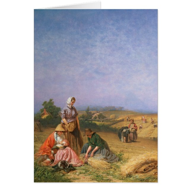 Plocka ax hälsningskort (Framsidan)