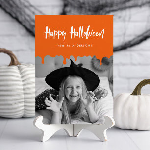 Plocka Blood Orange Halloween-fotokort