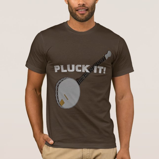 Plocka det banjoen t-shirt (Framsida)