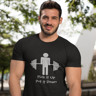 Plocka det lägger ned det - Viktande skikt Tee Shirt