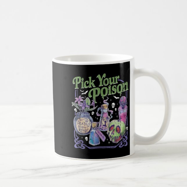 Plocka din gift, Vintage Princess Halloween Kaffemugg (Höger)