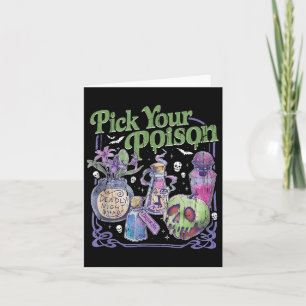 Plocka din gift, Vintage Princess Halloween Kort