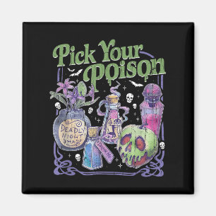 Plocka din gift, Vintage Princess Halloween Magnet