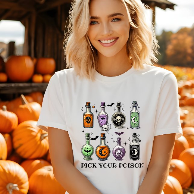Plocka din gifttjocka Halloween Tshirt T Shirt (Skapare uppladdad)