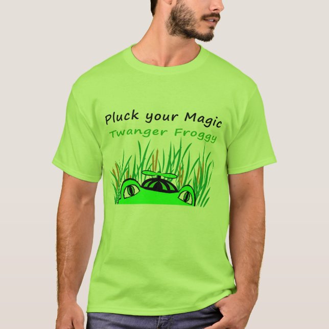 Plocka din magiska Twanger Froggy T-shirt (Framsida)