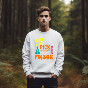 Plocka din Poison Halloween-behandling Lång Ärmad Tröja
