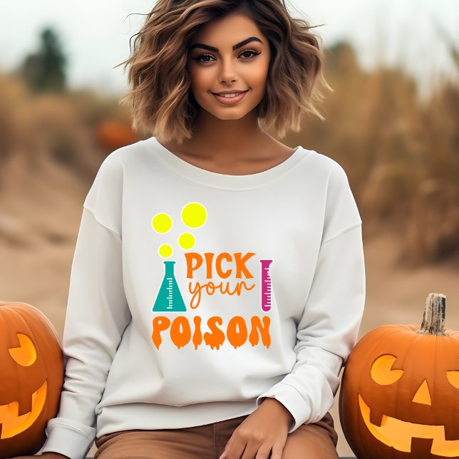 Plocka din Poison Halloween-behandling T Shirt (Skapare uppladdad)
