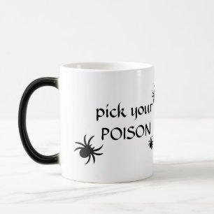 Plocka din POISON Halloween Spider Mugg