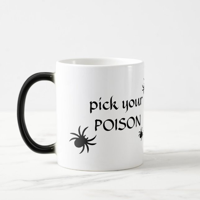 Plocka din POISON Halloween Spider Mugg (Vänster)