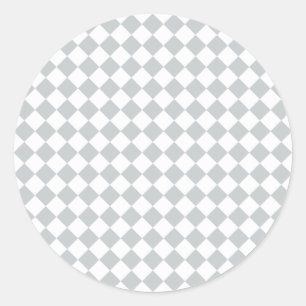 Plocka dina checkers färg enkelt att anpassa detta runt klistermärke